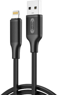XO USB-A to Lightning Cable Μαύρο (XO-NB265-LBK)