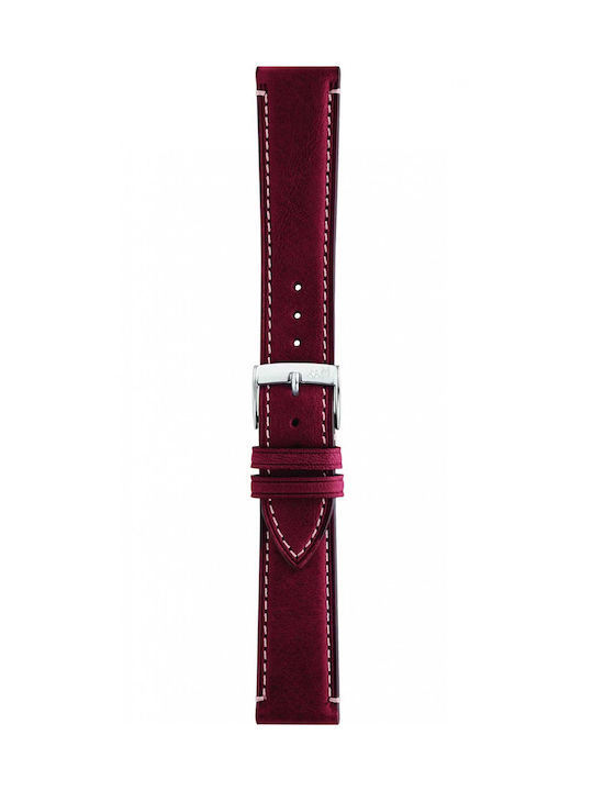 Strap Morellato El Greco Bordeaux Leather 18mm A01x5439b71081cr18