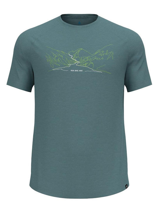 Odlo Ascent T-shirt Πράσινο