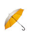 Διαφημιστική Automatic Umbrella Compact Yellow