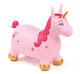 Ludi Hop Hop Unicorn Pink 53cm.