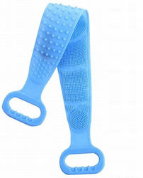 Bath Sponge For Body Washing And Exfoliating Dead Skin, Striped 2-sided Band For Deep Cleaning, Premium Silicone, Blue, Original Deals Bath Sponge For Body Washing And Exfoliating Dead Skin, Striped 2-sided Band For Deep Cleaning, Premium Silicone, Blue, Original Deals