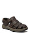 Cove Leder Herrensandalen in Braun Farbe