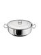 Max Home Flacher Edelstahl-Topf 14Es / 36cm
