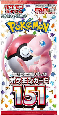 Pokémon TCG: Scarlet & Violet 151 - 1 Booster Pack - Japanische Sprache