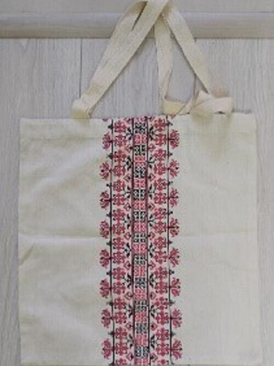Baumwoll-Einkaufstasche mit Druck