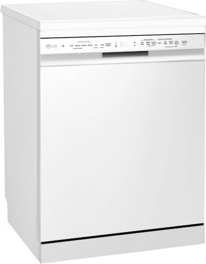 LG Mașină de spălat vase independentă cu Wi-Fi pentru 14 seturi de vase L60xÎ85cm Alb