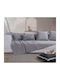 Nef-Nef Homeware Aronia Three-Seater Sofa Throw 170x300cm Grey