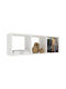 Shelf Wall Lira White 90x20x30cm
