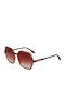 Karl Lagerfeld Women's Sunglasses with Brown Plastic Frame and Brown Gradient Lens KL6083S-246