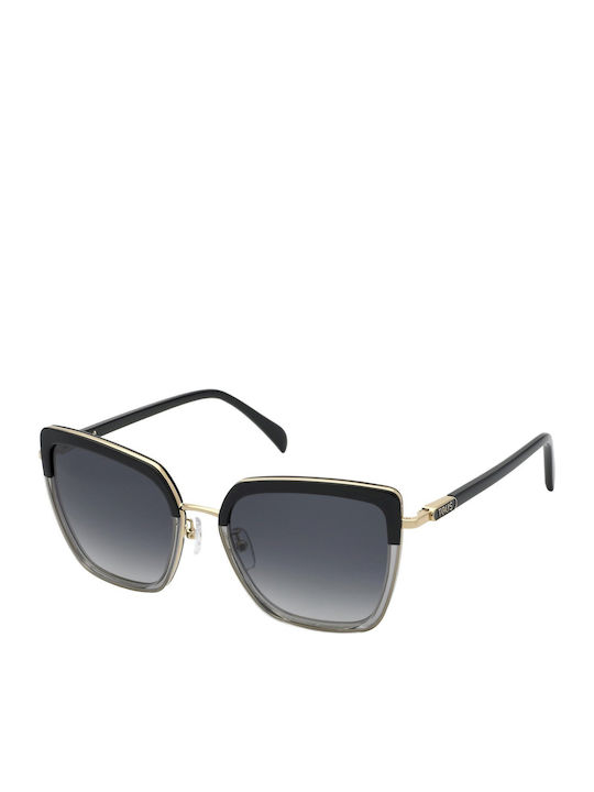 Tous Women's Sunglasses with Black Frame and Gray Gradient Lens TOC19 0700