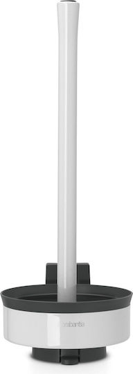 Brabantia Floor Paper Holder Metallic White