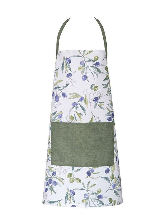 Dimeco Apron White 80x70cm