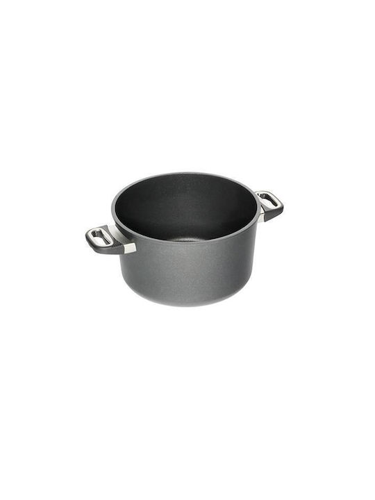 AMT Gastroguss Tiefer Topf aus Aluminium 9.5Es / 28cm