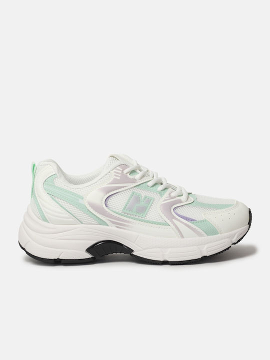 InShoes Basic Damen Sneakers White / Green