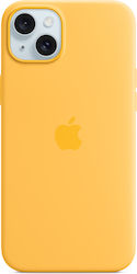Apple Задна корица Силикон Sunshine (iPhone 15 ...