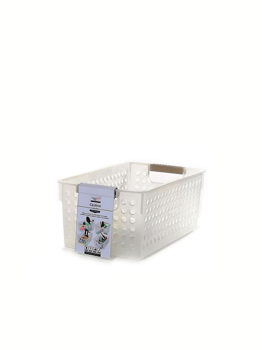 General Trade Plastic Storage Box with Lid Transparent 16.5x29x12cm 1pcs