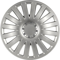 Wheel Covers Smart 4pcs - Silver - 15''