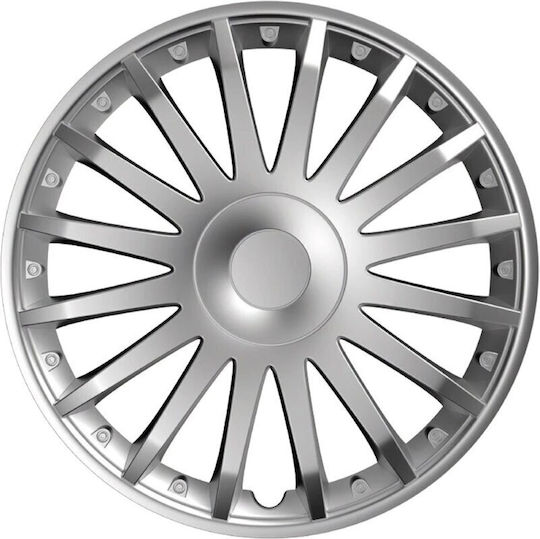 Set Capace De Roți Auto Cridem Crystal 4 Bucăți Argintiu 13''