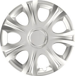 Capace De Roți Auto Impulse 4 Bucăți Argintii 14''