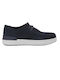 Clarks Courtlite Suede Ανδρικά Casual Παπούτσια Μπλε