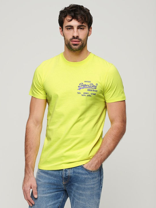 Superdry T-Shirt Yellow