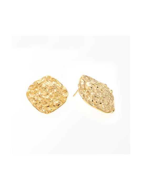 Earrings made of Steel Gold Plated