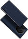 Dux Ducis Book Piele artificială / Silicon / Plastic Albastru (Honor Magic6 Lite 5G)