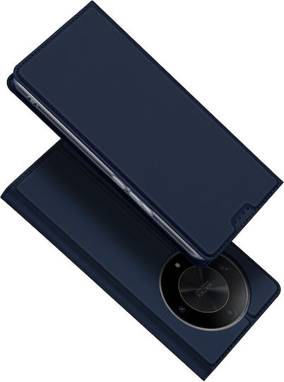 Dux Ducis Book Piele artificială / Silicon / Plastic Albastru (Honor Magic6 Lite 5G)