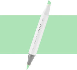 Ohuhu Honolulu Markere Pensulă & Daltă Verde Frunză G440 6mm