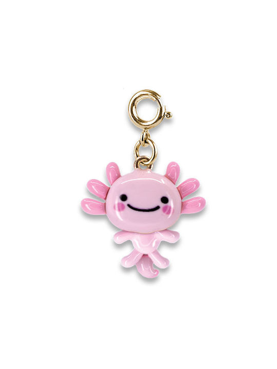 Pandantive de bijuterii pentru copii Charm It! Axolotl pivotant de aur #ct02-27