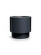 Next Heos Plastic Flower Pot Anthracite 46.8x46.8x44 cm