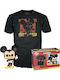 Funko Pop! Тениски (за възрастни): Disney - Mickey Mouse (diamond collection) (special edition) Винилова фигурка Тениска (m)
