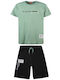 Energiers Kinder Set mit Shorts Sommer 2Stück Black