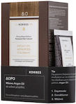 Korres Argan Oil Advanced Colorant 8.0 Blond Light & Gift Mască de ulei de argan pentru după vopsire în mărime specială, 40ml