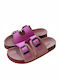 Kinder Sandalen Anatomisch Fuchsie