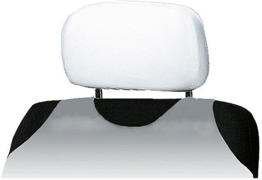 Seat Headrests Cover Albi Kegel 2pcs - White