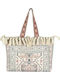 Aquablue Stoff Strandtasche Mehrfarbig