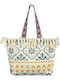 Aquablue Fabric Beach Bag Multicolour