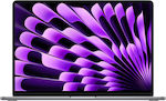 Apple MacBook Air 15" (2024) 15.3" Retina Display (M3-8-core/16GB/512GB SSD) Space Gray (UK Keyboard)