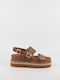 Women's Platform Shoes Tabac Brown