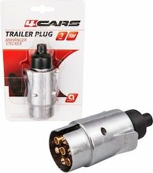 4cars Φις Πρίζας Τρέιλερ με 7 pin 12V