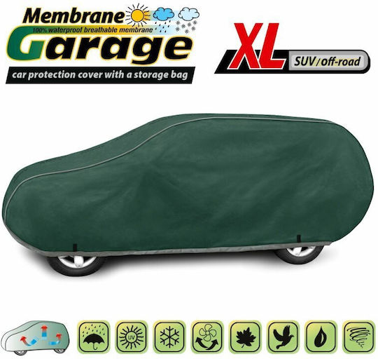 Membrane Garage Full Car Cover Completely Waterproof And Breathable - Xl - Suv/off-road