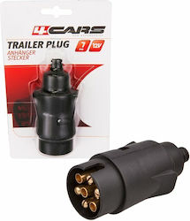 4cars Φις Πρίζας Τρέιλερ με 7 pin 12V