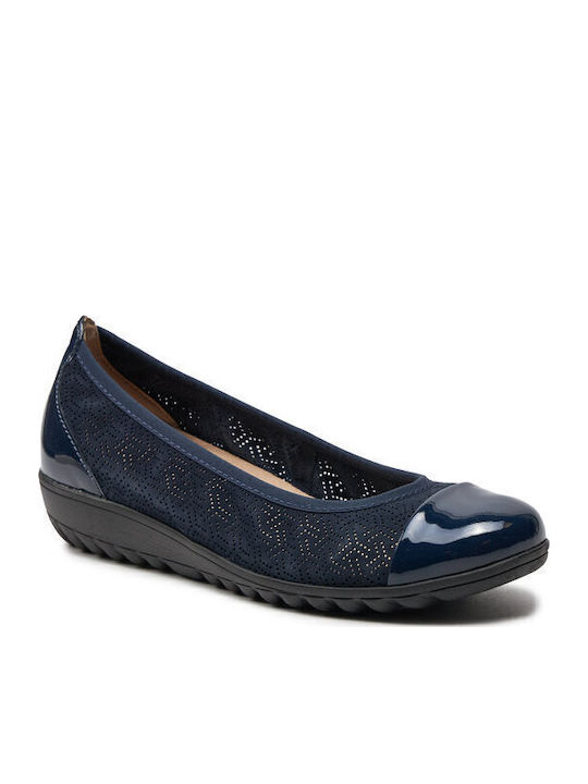 Caprice Geschlossen Damen Ballerinas in Marineb...