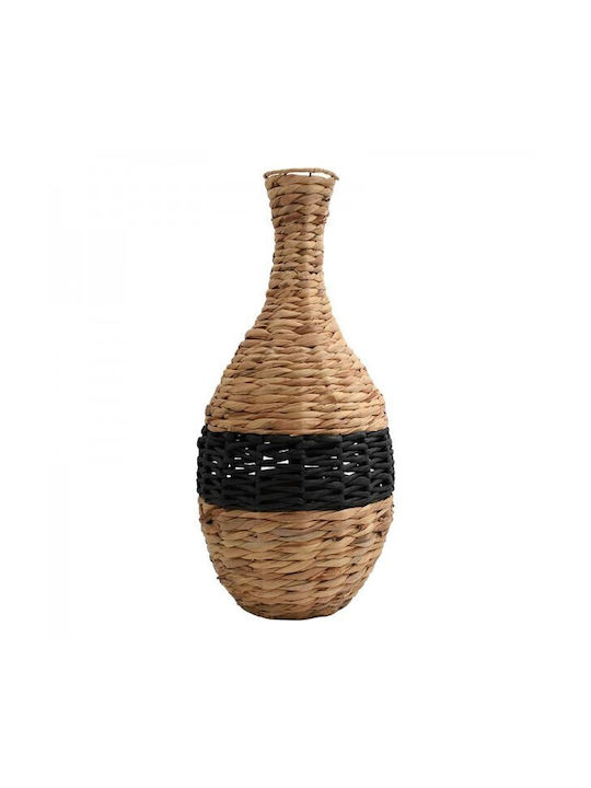 Fylliana Vază Decorativă Wicker Negru 31x66cm 1buc