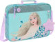 Geantă școlară Frozen Hello Spring Albastru deschis 38 X 28 X 6 Cm