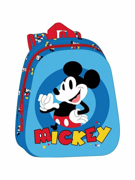 Mickey Mouse Clubhouse School Bag Shoulder Kindergarten in Blue color