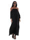 August Maxi Dress Black