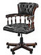 310M Executive Office Chair with Fixed Arms Black